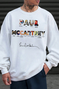 Paul Mccartney Print Sweatshirt