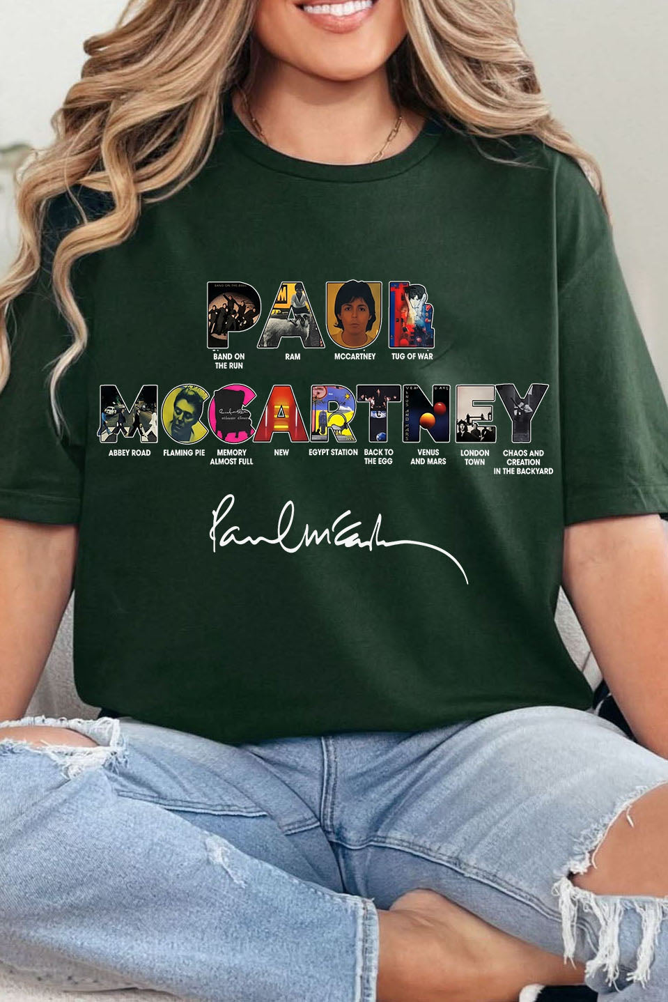 Paul Mccartney Women Tee