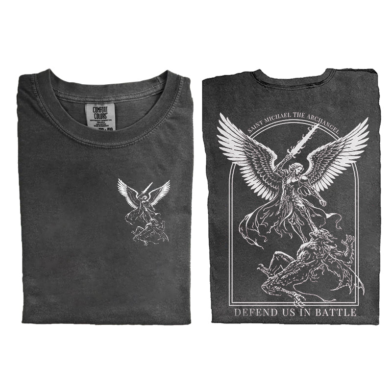 Defend Us in Battle T-shirt