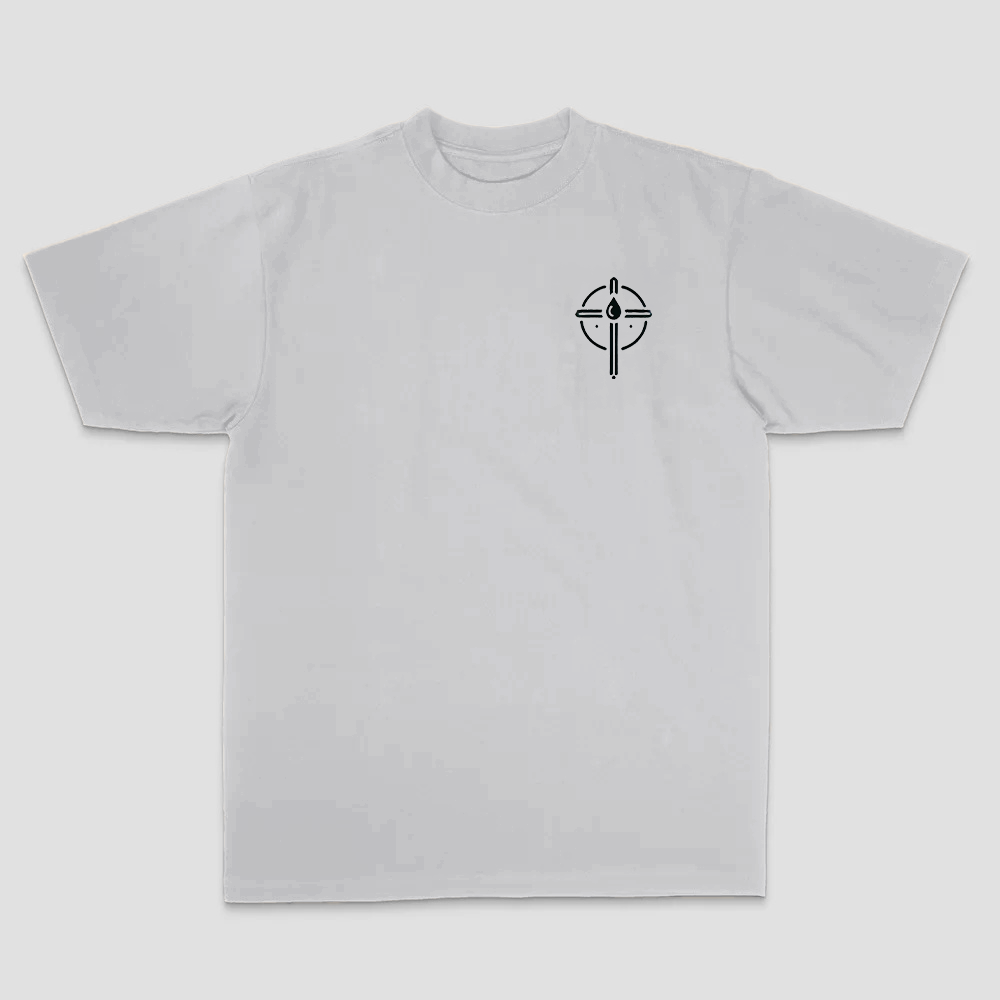 Jesus Loves Me And My Tattoos Printed Men's T-shirt