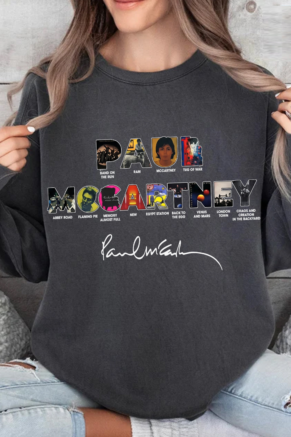 Paul Mccartney Women Sweatshirt