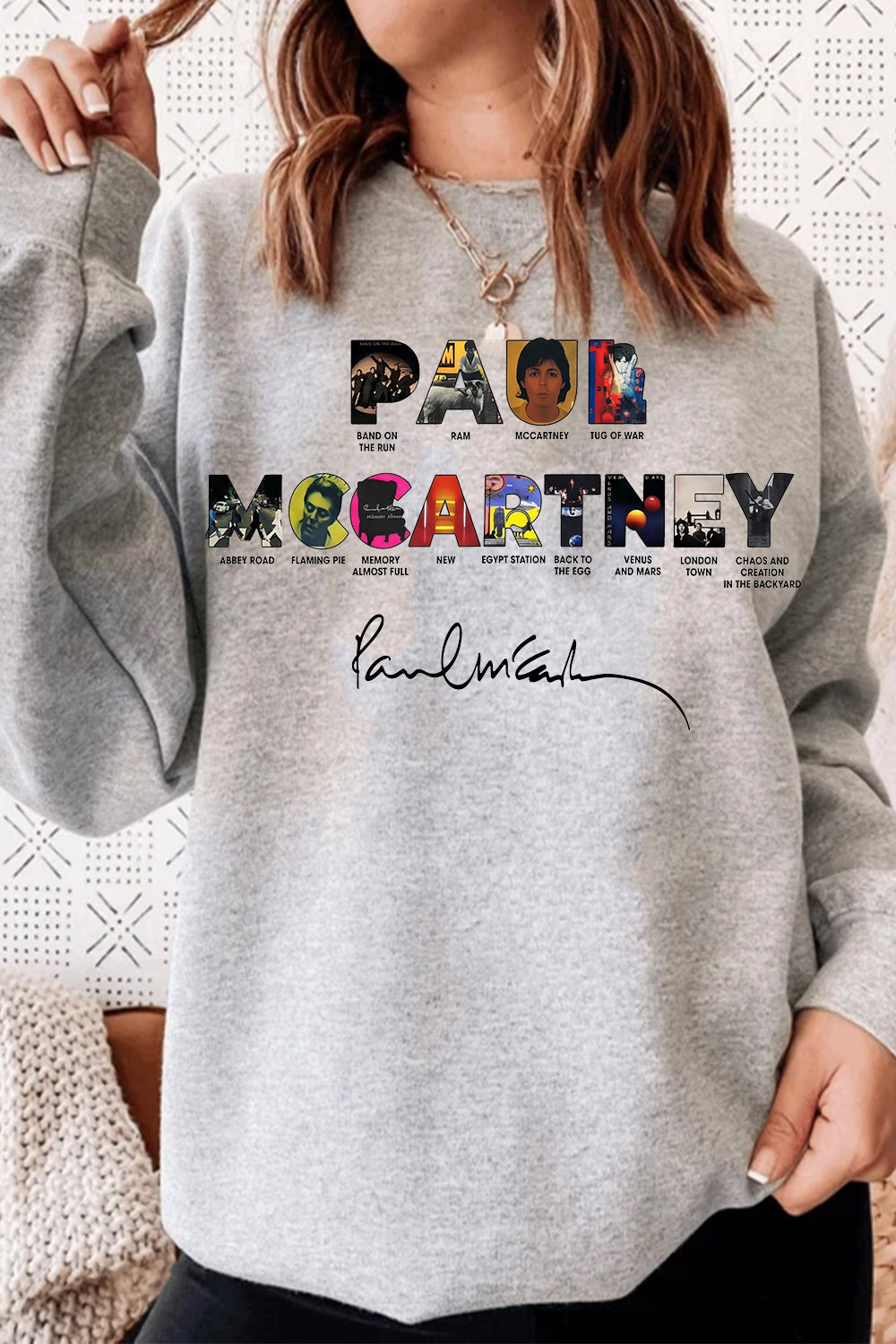 Paul Mccartney Women Sweatshirt