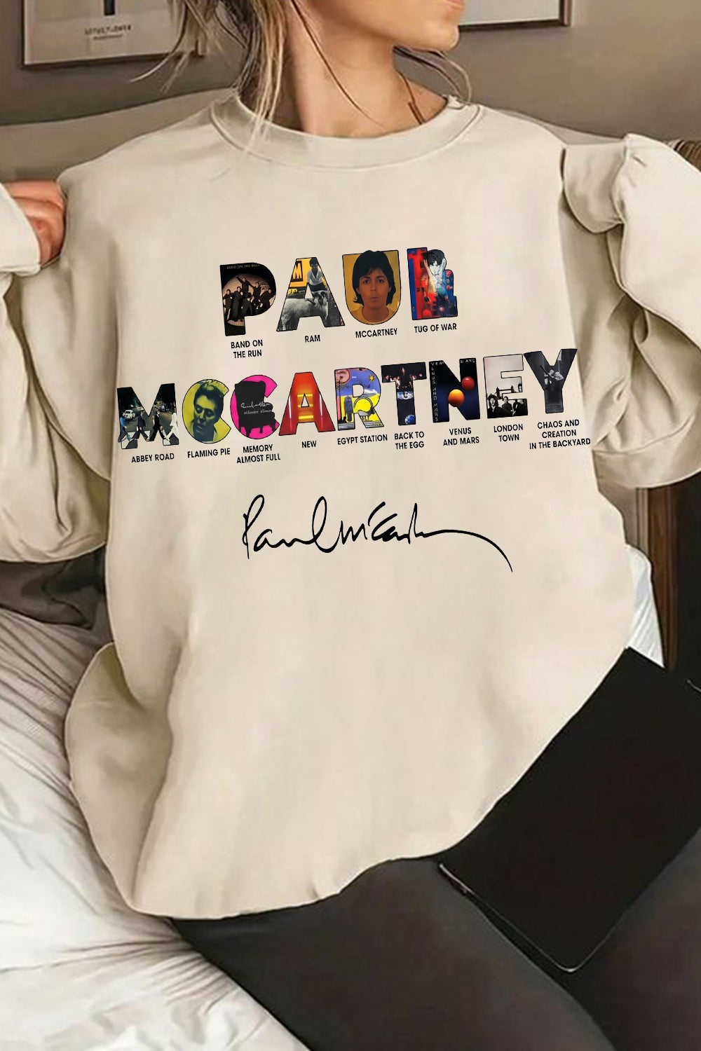 Paul Mccartney Women Sweatshirt