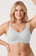 Curveins Soft Jelly Full Cup No Underwire Seamless Support T-Shirt Bra