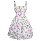 Floral Corset Mini Dress, Casual & Vacation Style
