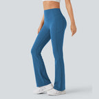 UltraSculpt High Waisted Tummy Control Shaping Yoga Flare Leggings