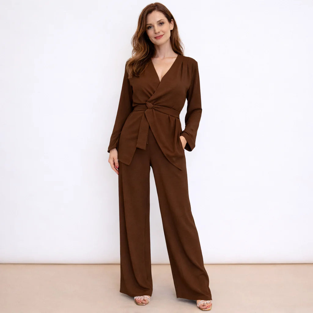 Completo Pantaloni E Maglia Incrociata