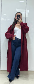 Trench long oversize