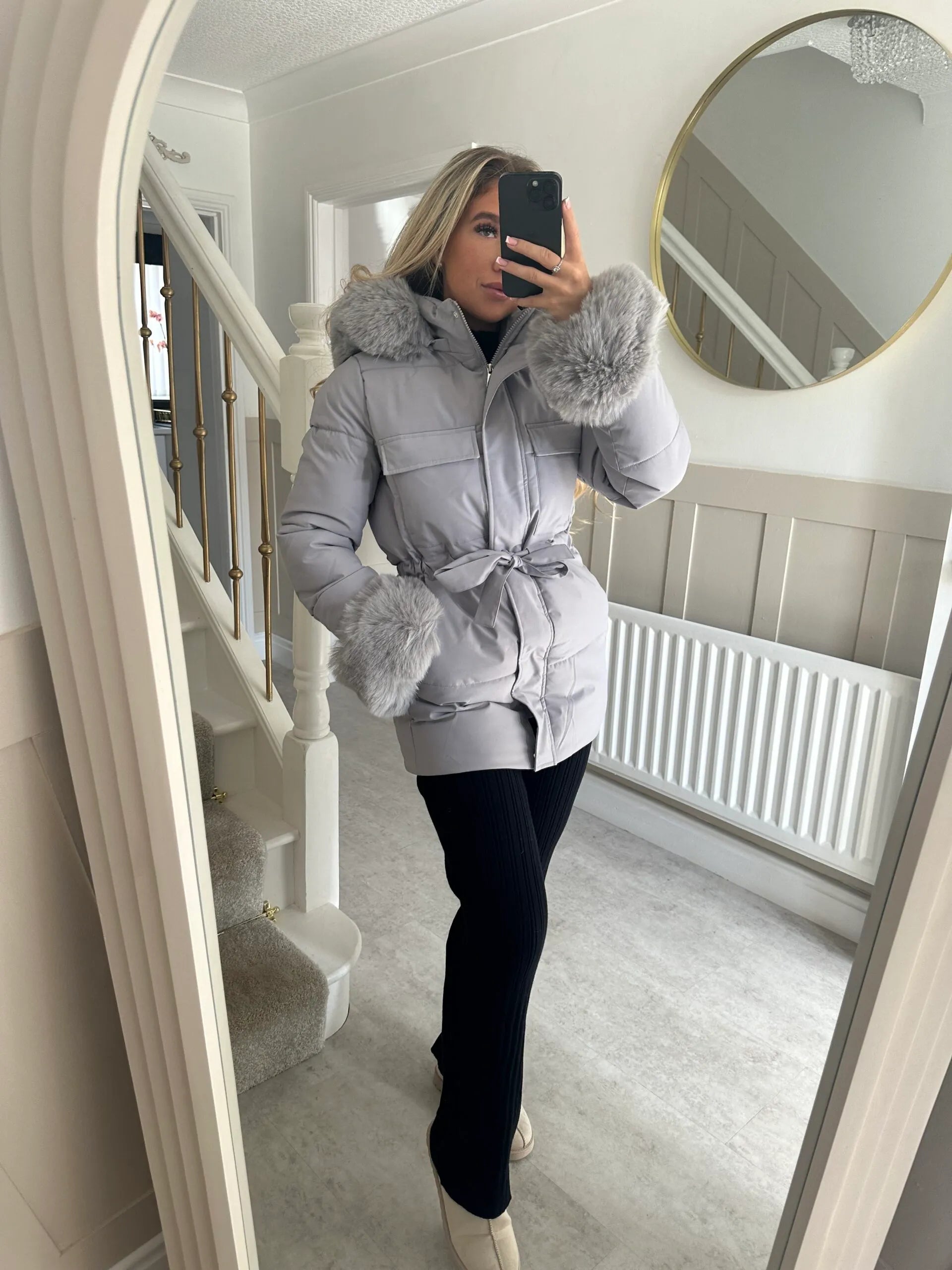 Faux Fur Coat