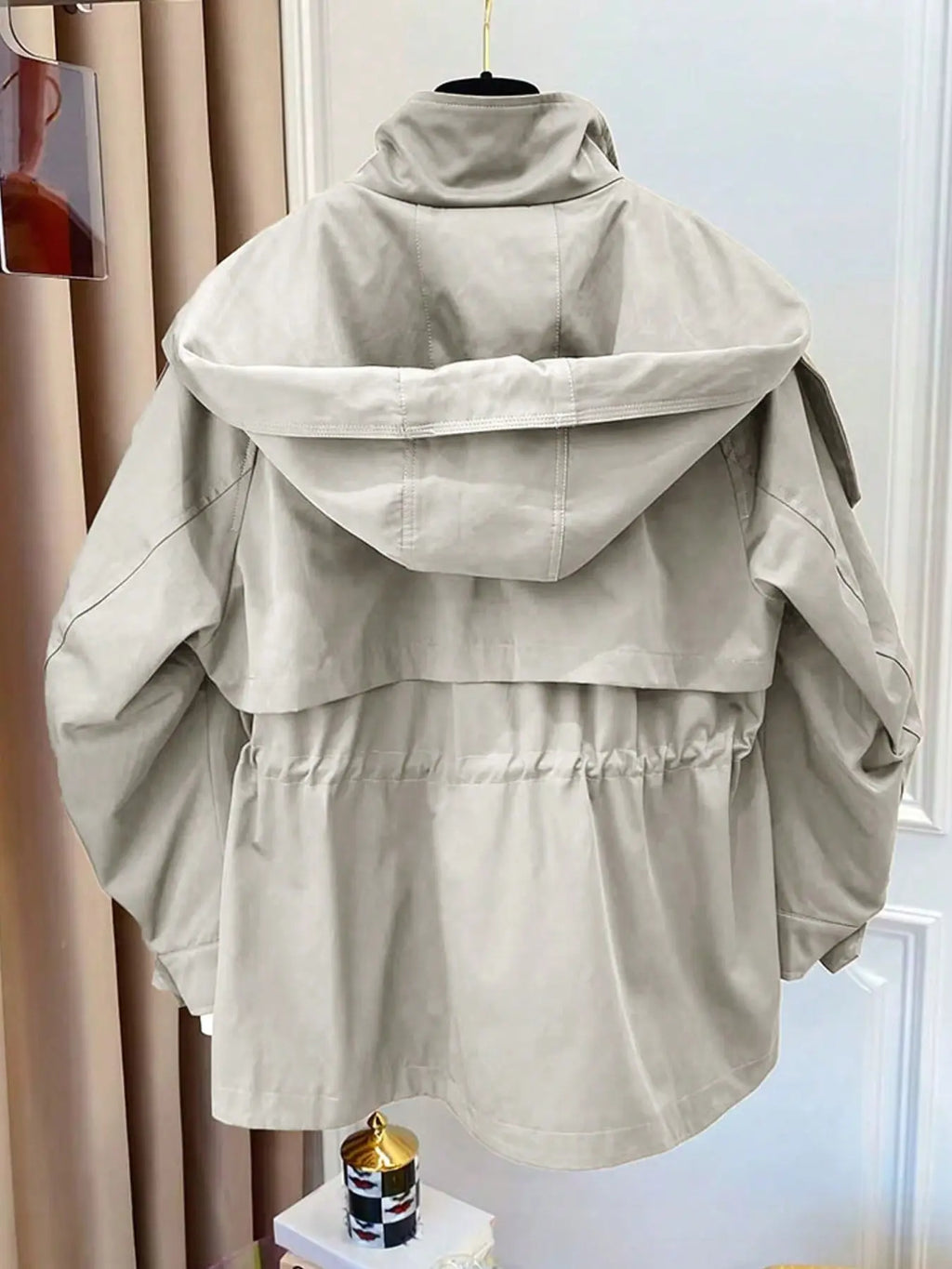 Women's Elegant Baggy Windbreaker Coat