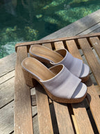 Mules à talons