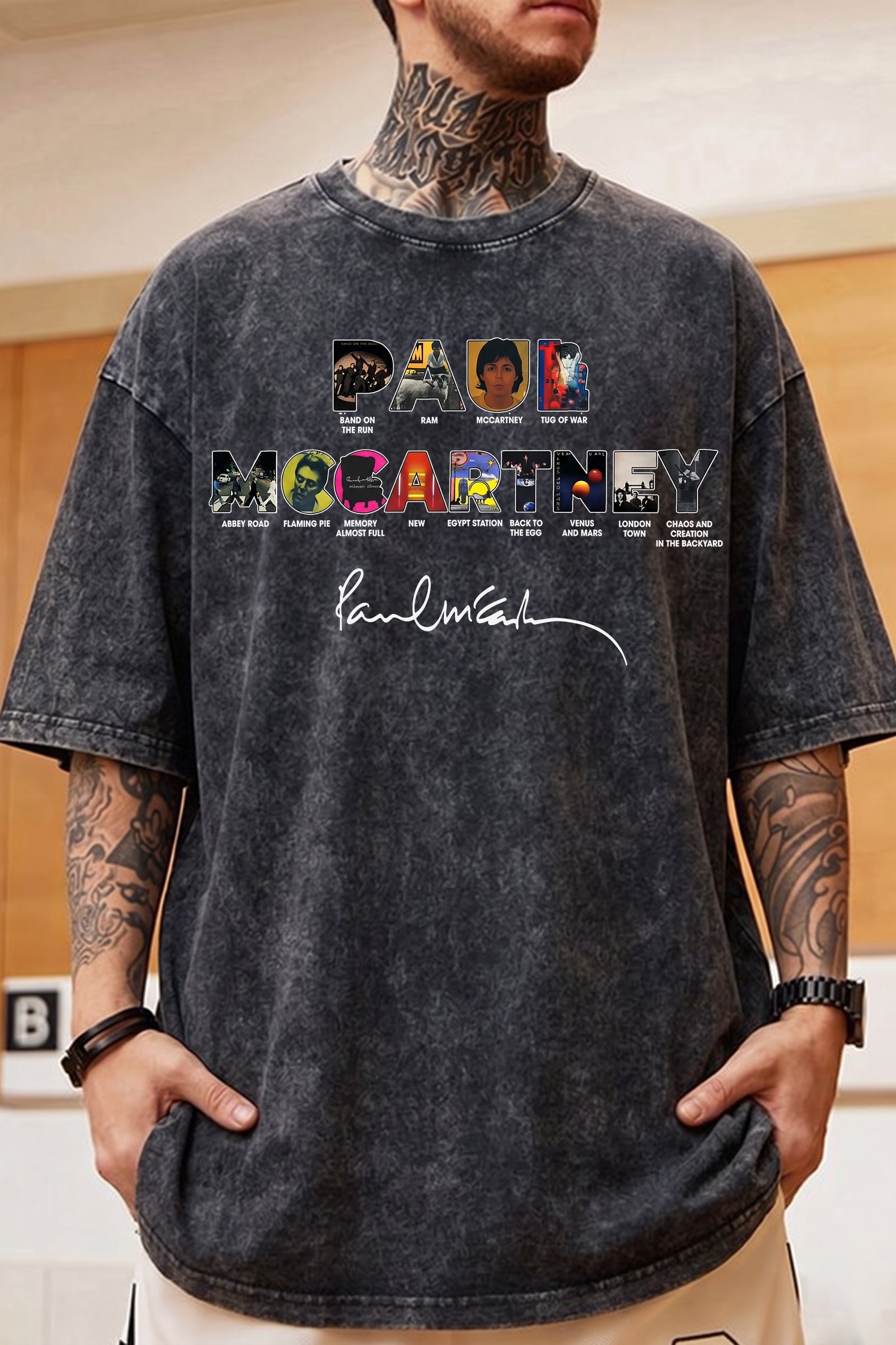 Paul Mccartney Washed Cotton Tee