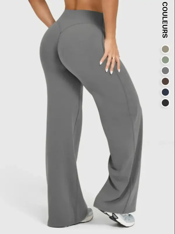 Women's Casual Wide Leg Sport Pants, Perfect Choice for Autumn Winter, Comfortable Fashion Design, Ideal for Daily Wear