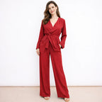 Completo Pantaloni E Maglia Incrociata