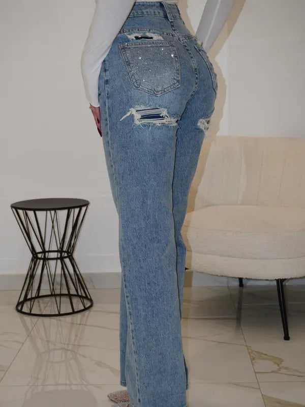 Diamond Pocket Jeans