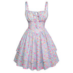 Floral Corset Mini Dress, Casual & Vacation Style