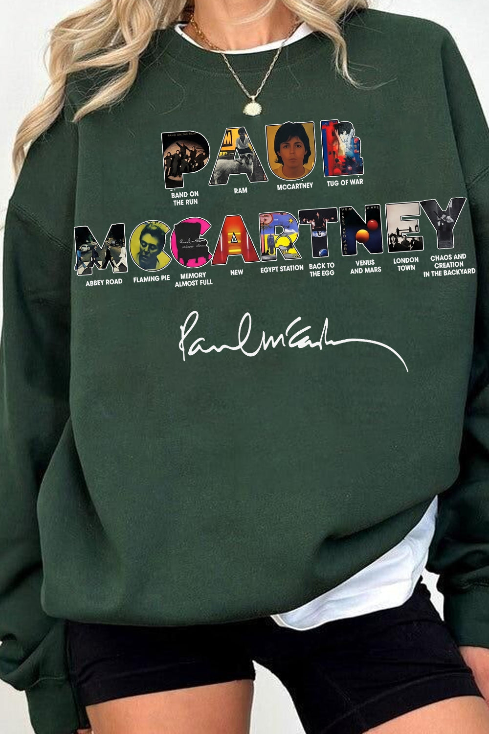 Paul Mccartney Women Sweatshirt