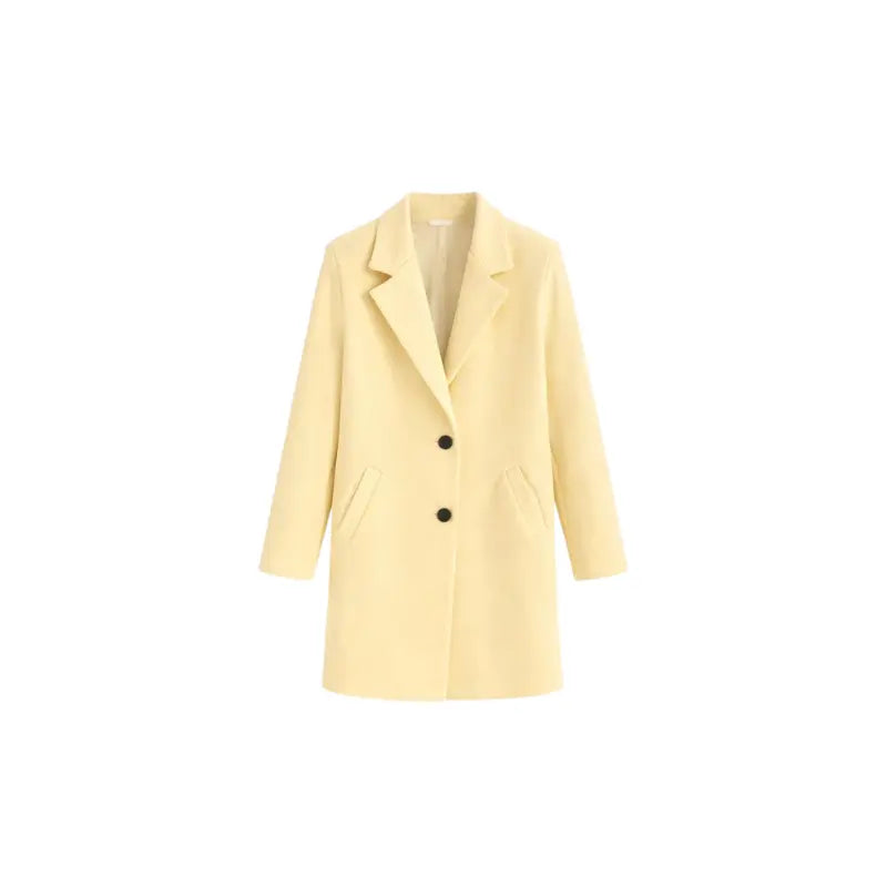 Coats | Women's Clothing | Jackets and Outerwear | Formal Slim Fit | Elegant and Comfortable Silhouette, Suitable for All Body Types