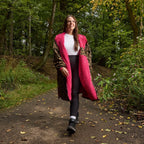 Drying Robe Waterproof Wind Resistant Changing Robe Soft Sherpa Fleece Lined Oversized Hooded Long Sleeve Coat Jacket for Kids Adults Men Women Surfing Beach Swimming Keep Dry