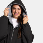 Drying Robe Waterproof Wind Resistant Changing Robe Soft Sherpa Fleece Lined Oversized Hooded Long Sleeve Coat Jacket for Kids Adults Men Women Surfing Beach Swimming Keep Dry