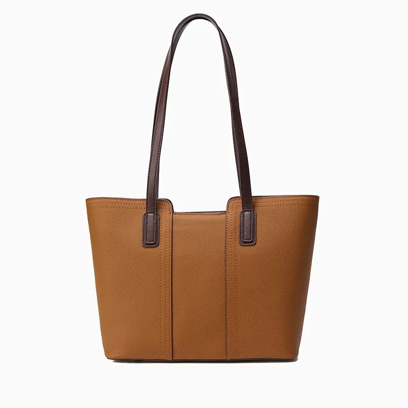 Genuine Leather Work Tote Bag for Women Classic Large