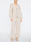 Women's cardigan and trousers, two-piece set