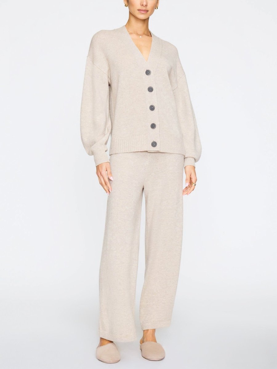 Women's cardigan and trousers, two-piece set