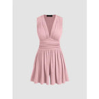 Women's Spring/Summer Sleeveless V-Neck Romper