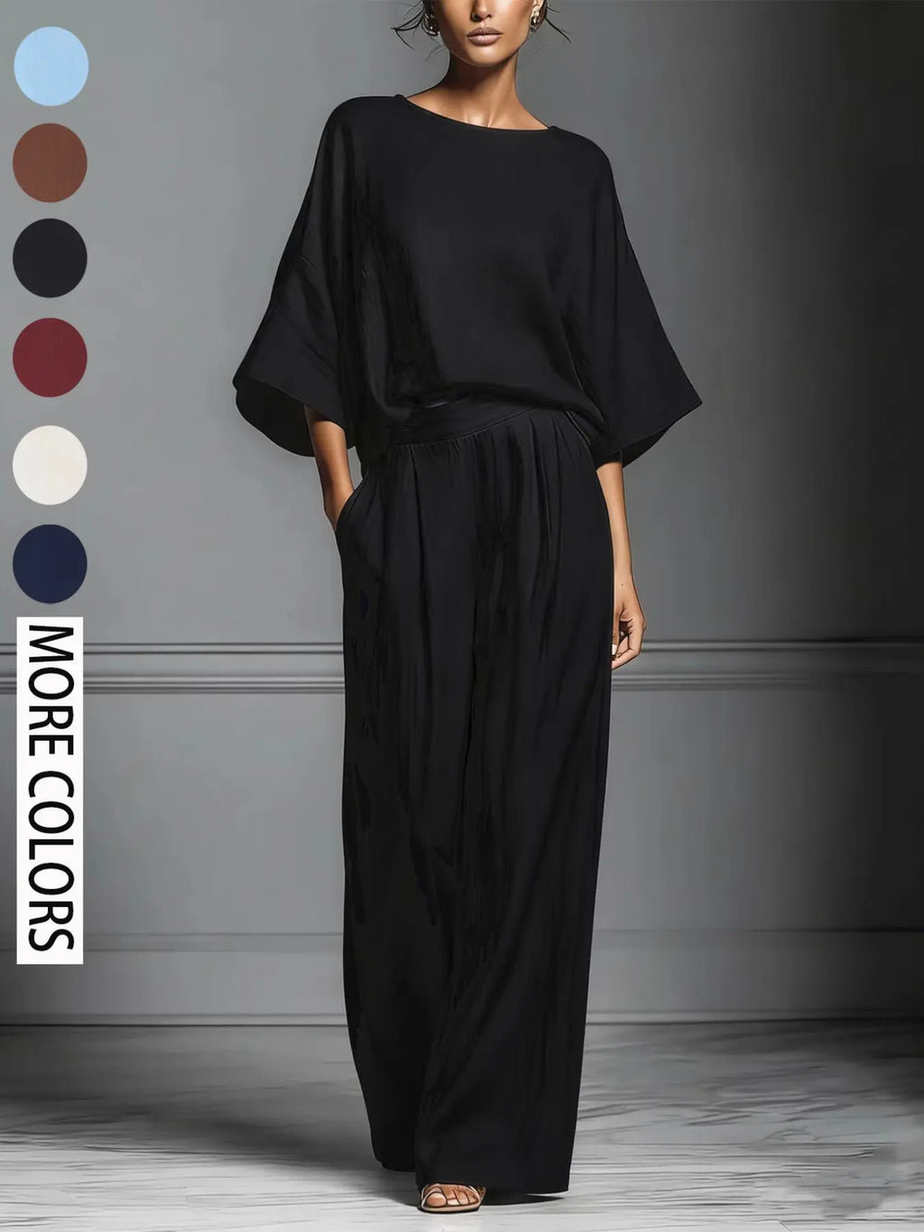 Women's Summer Fashion Elegant Bell Sleeve Set