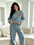 Women's Fall Winter Pajama Set