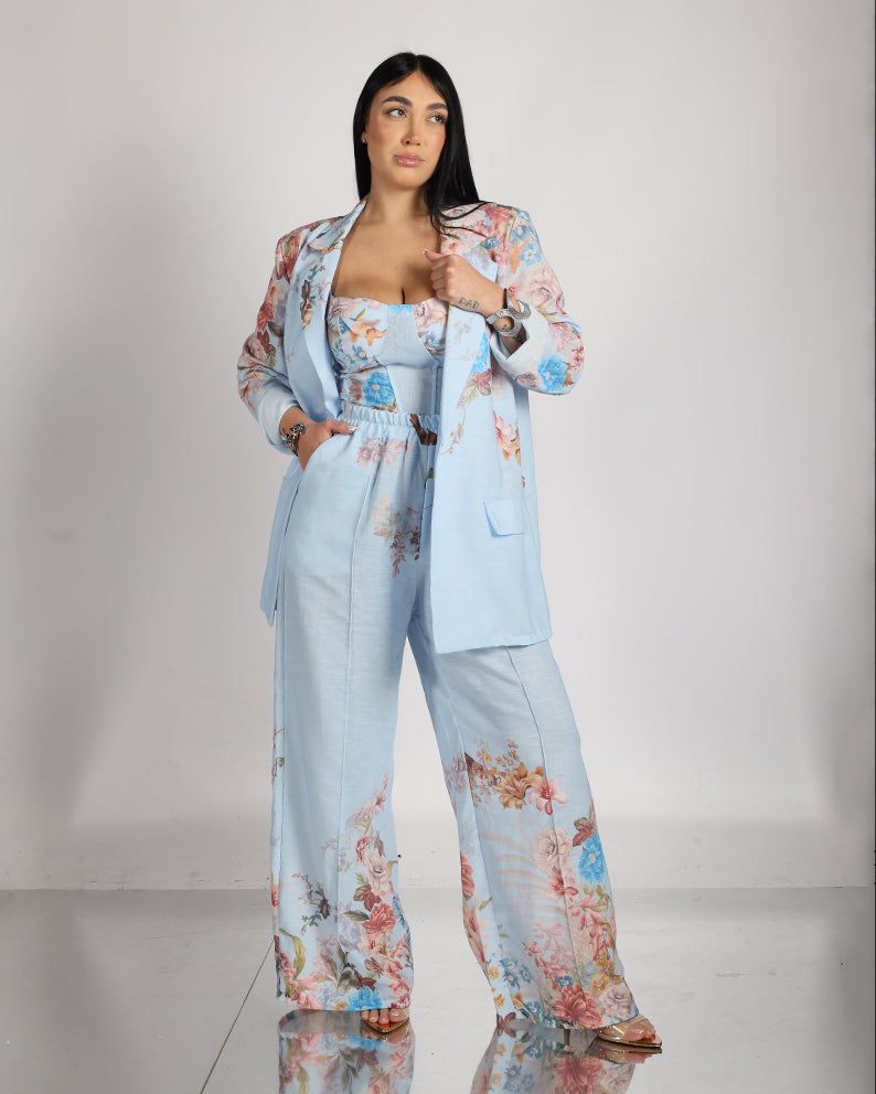 Tailleur 3pz Floreale