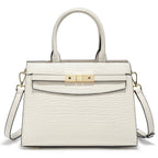 Women’s Cowhide Leather Top Handle Bag