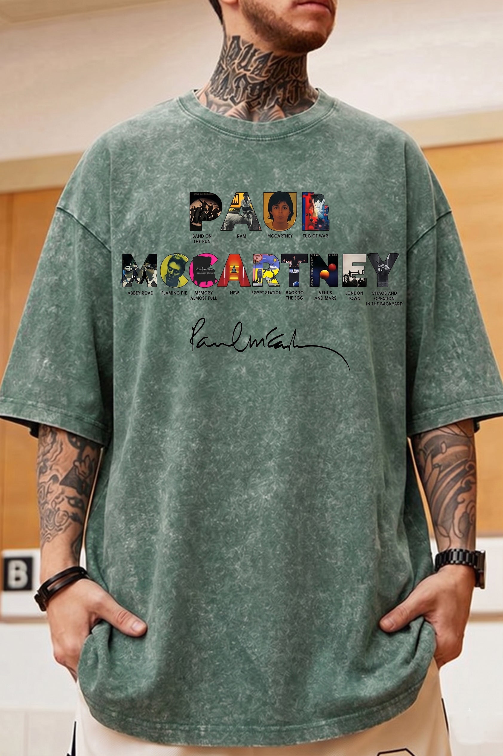 Paul Mccartney Washed Cotton Tee