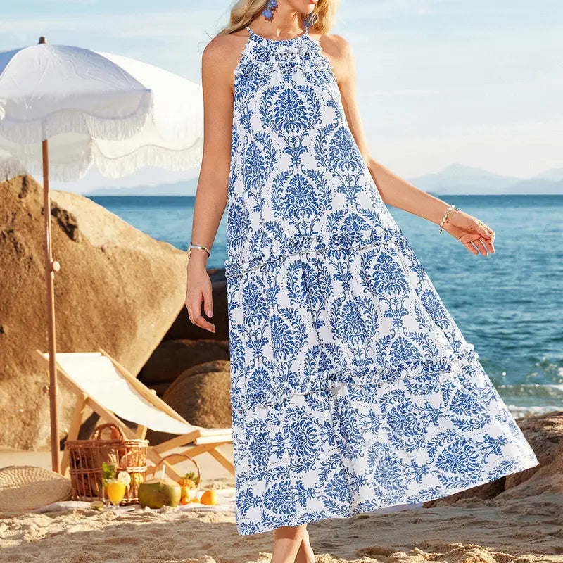 Floral Dress, Boho Casual Style, Summer Daily Look