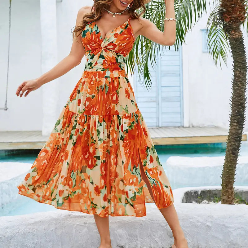 Two-Piece Swimsuit Set, Casual & Vacation Style, Summer Beach & Pool Wear