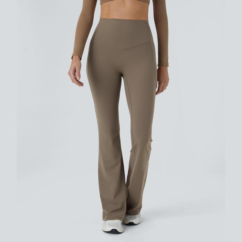 UltraSculpt High Waisted Tummy Control Shaping Yoga Flare Leggings