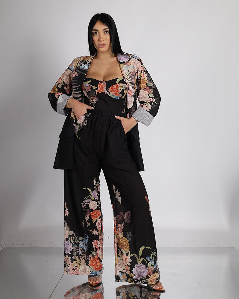 Tailleur 3pz Floreale