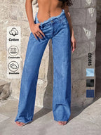 Women's High-Waisted Baggy Jeans