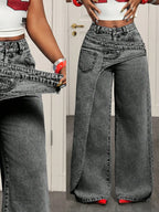Women's Casual Denim Long Pants