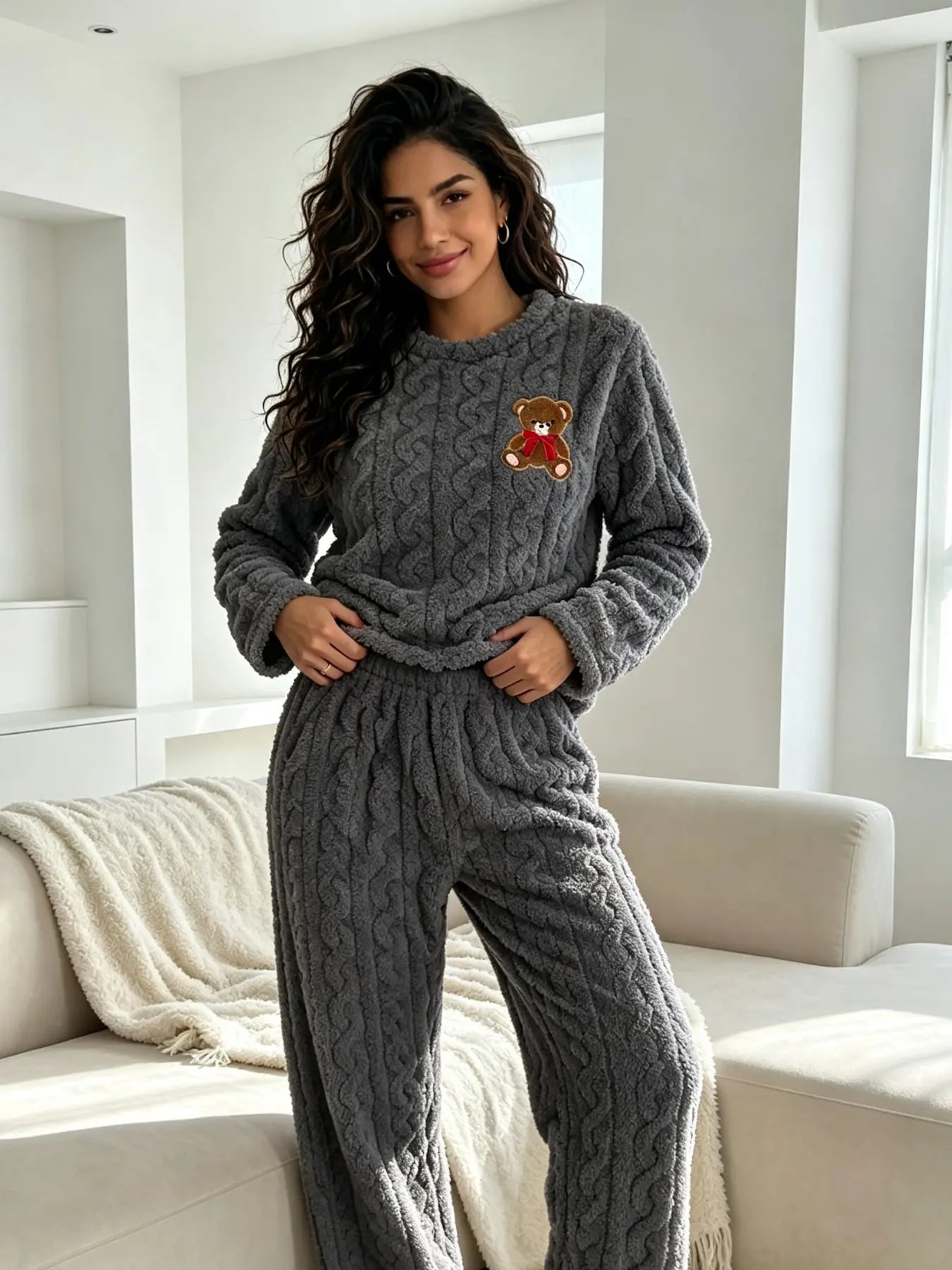 Women's Fall Winter Pajama Set