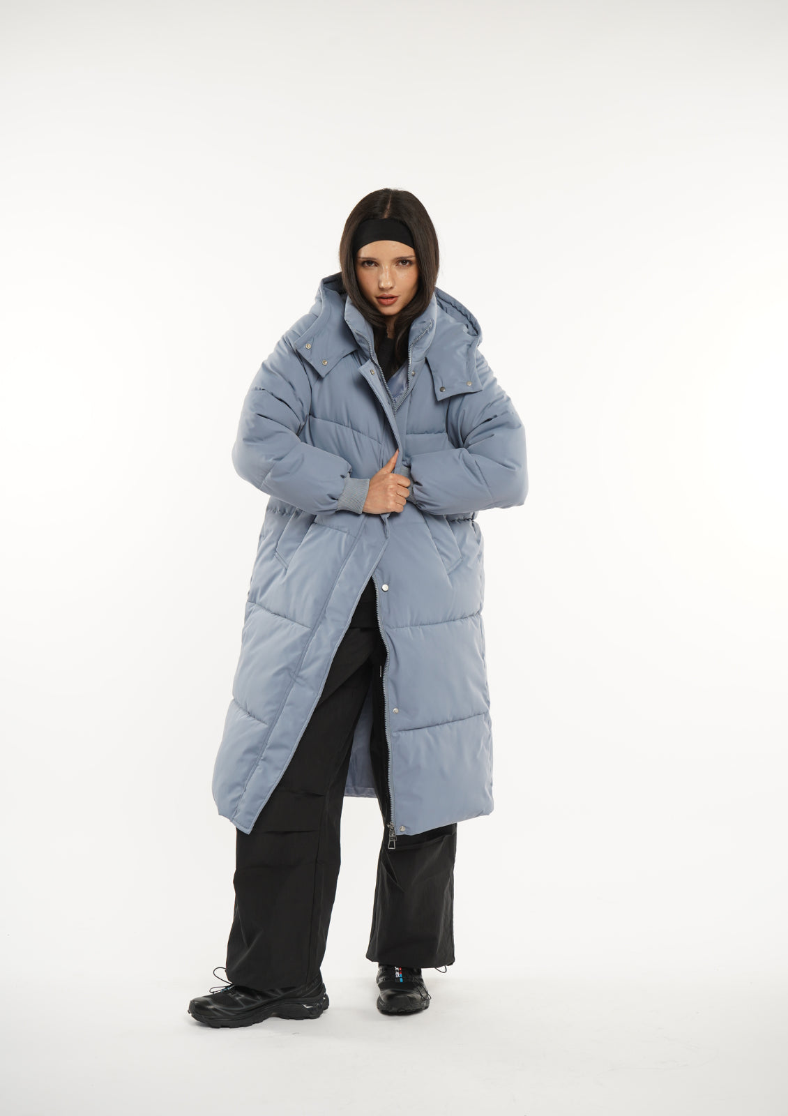 Hooded Long  Jacket