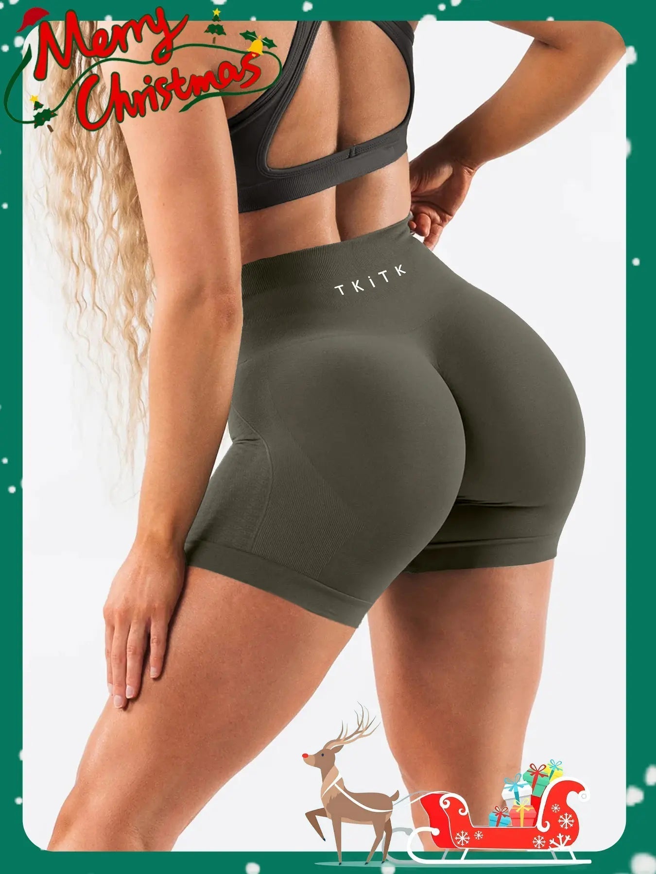 Women's Solid Color Textured Ruched High Waist Sports Shorts, Breathable Comfortable High Stretch Letter Print Yoga Shorts, Butt Lifting Sports Shorts, Ladies Sportswear for Indoor Outdoor Wear, Gym Workout Shorts