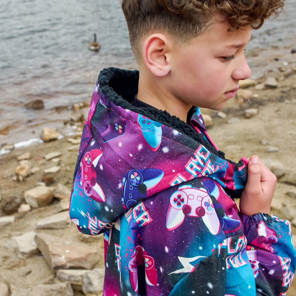 Kids Water Resistant Drying Robe
