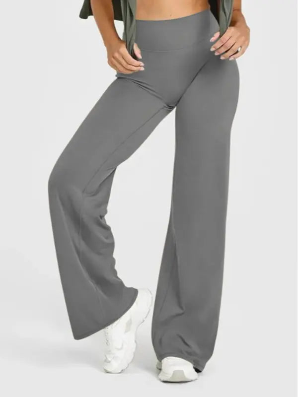 Women's Casual Wide Leg Sport Pants, Perfect Choice for Autumn Winter, Comfortable Fashion Design, Ideal for Daily Wear
