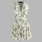 Women's Spring/Summer Sleeveless V-Neck Romper
