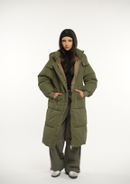 Hooded Long  Jacket
