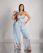 Tailleur 3pz Floreale