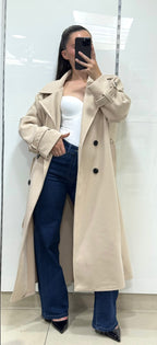 Trench long oversize