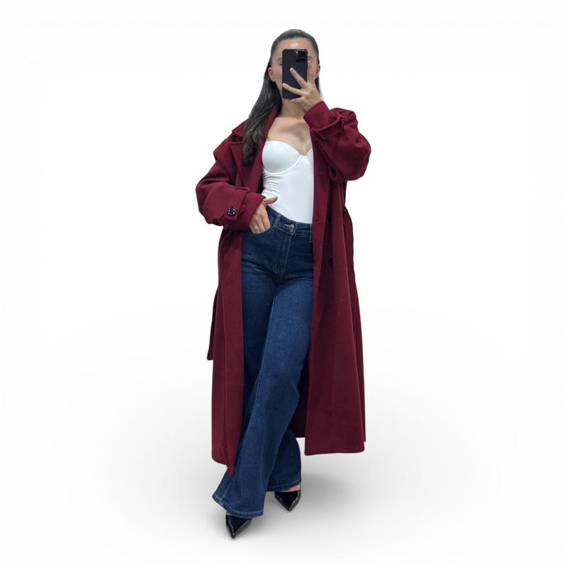 Trench long oversize