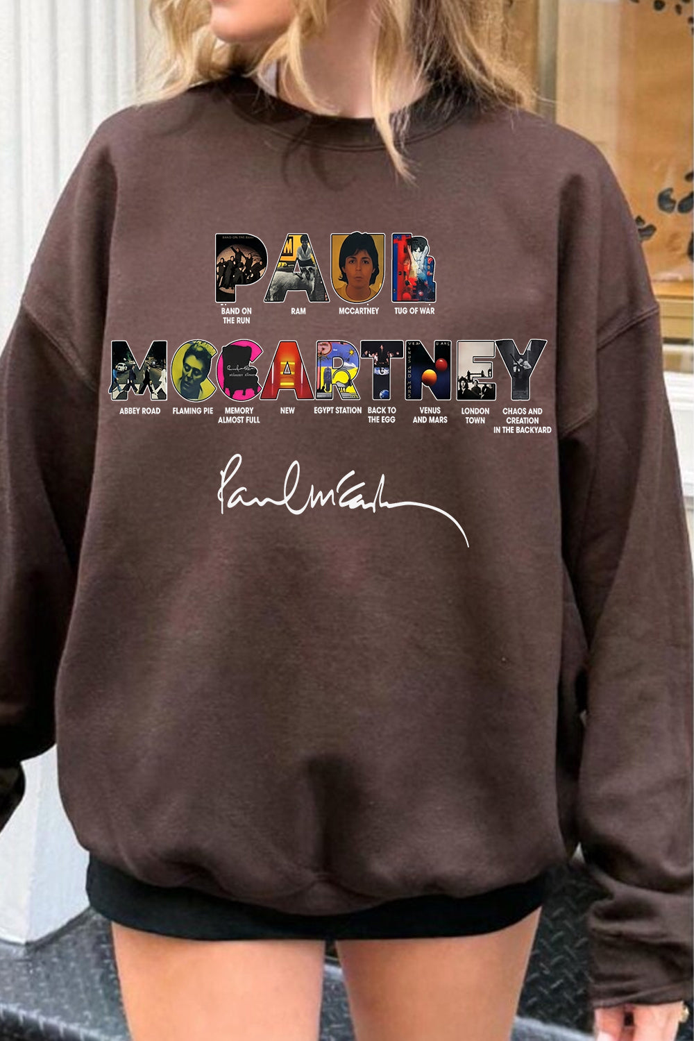 Paul Mccartney Women Sweatshirt